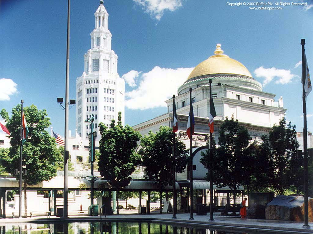 Buffalo Ny Wallpapers Fountain Plaza Buffalo Lighthouse